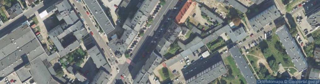 Zdjęcie satelitarne Bax Kantor wymiana walut