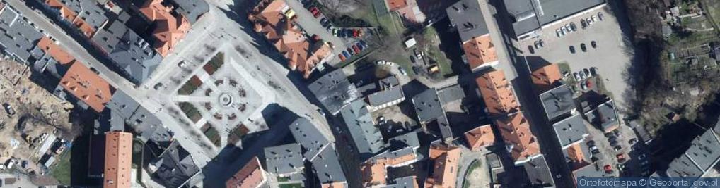 Zdjęcie satelitarne Bronisław Przybył Kantor Wymiany Walut Grosz