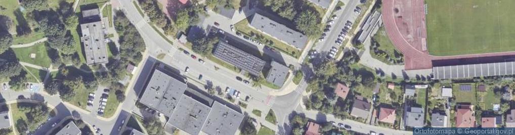 Zdjęcie satelitarne Janos Jacek Kantor Wymiany Walut