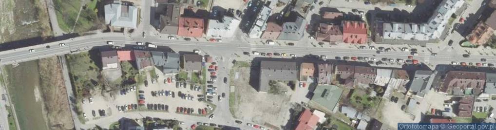 Zdjęcie satelitarne Kantor kryptowalut QUARK Nowy Sącz