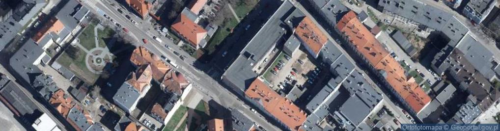 Zdjęcie satelitarne Kantor Wymiany Walut Dycha Wojnicka Regina