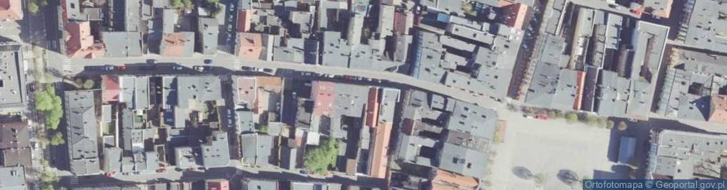 Zdjęcie satelitarne Kantor Wymiany Walut Gawron Leszno