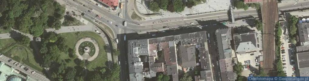 Zdjęcie satelitarne Kantor Wymiany Walut Kantor Europejski Budek Maria