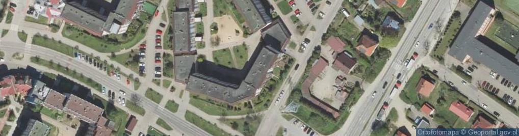 Zdjęcie satelitarne Kantor Wymiany Walut Krzysztof Popławski Adam Józef Kadyszewski