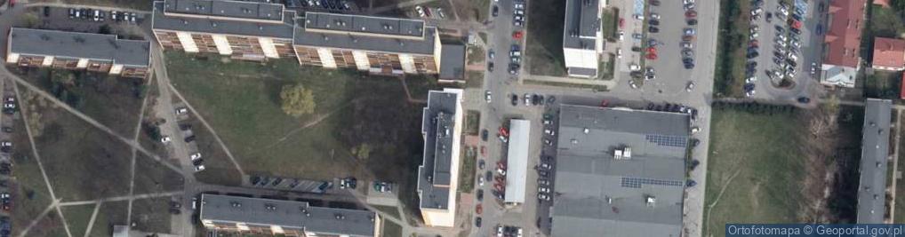Zdjęcie satelitarne Kantor Wymiany Walut Kupno i Sprzedaż Walut Obcych Łukasik Jolanta