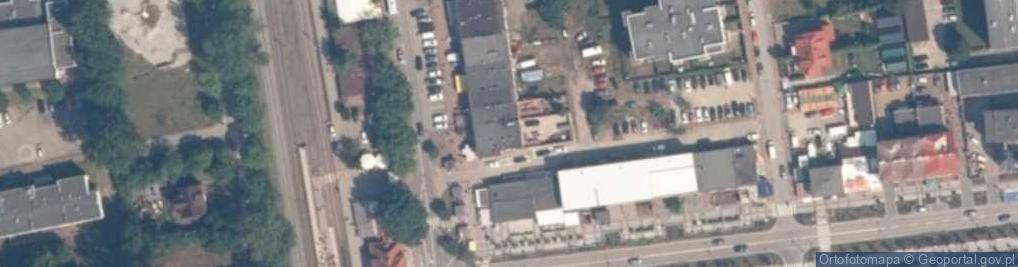 Zdjęcie satelitarne Kaszub