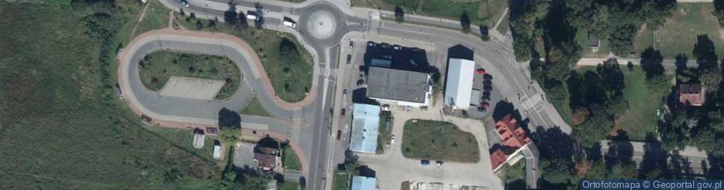 Zdjęcie satelitarne Przystupa