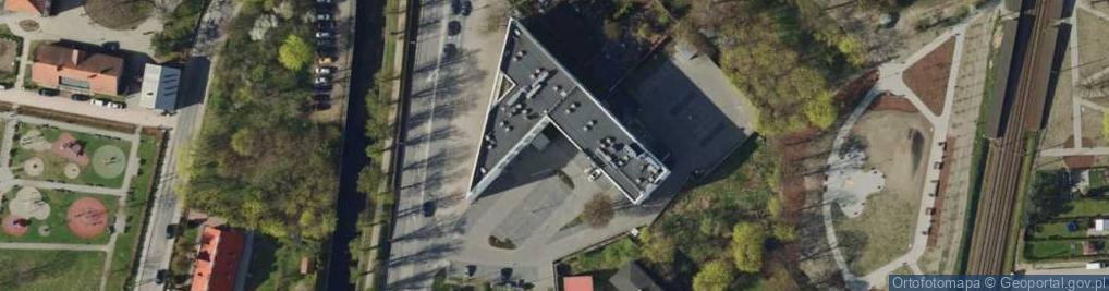 Zdjęcie satelitarne Super-Kantor Gdańsk