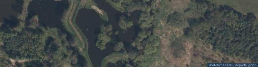 Zdjęcie satelitarne Rzeka Grabia - miejsce kąpielowe