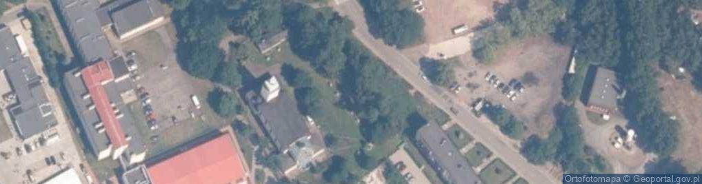 Zdjęcie satelitarne droga krzyzowa