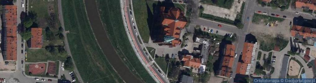 Zdjęcie satelitarne Figura św. Katarzyny