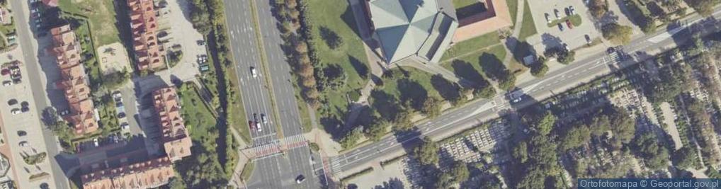 Zdjęcie satelitarne Jan Paweł II