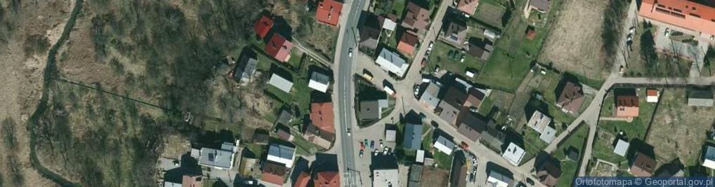 Zdjęcie satelitarne Kamienna kapliczka