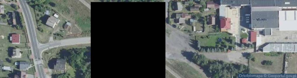 Zdjęcie satelitarne Kamienny krzyż