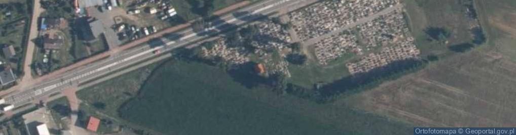 Zdjęcie satelitarne Kaplica Cmentrana