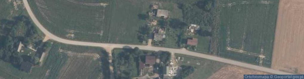 Zdjęcie satelitarne Kapliczka 1992 r.
