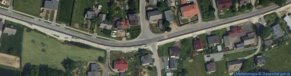 Zdjęcie satelitarne Kapliczka, Figura Świętych, Krzyż