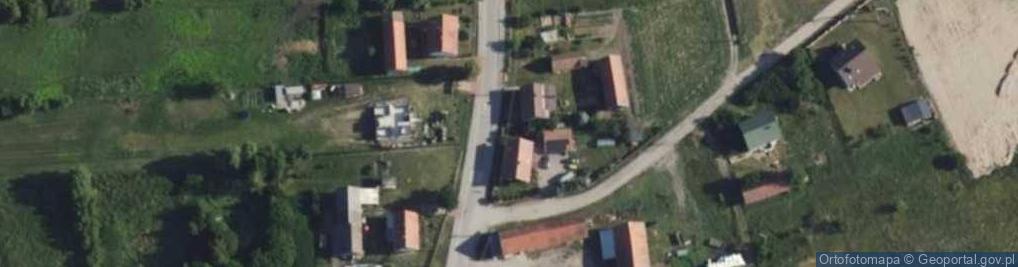 Zdjęcie satelitarne Kapliczka, Figura Świętych, Krzyż