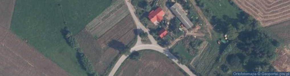 Zdjęcie satelitarne Kapliczka, Figura Świętych, Krzyż