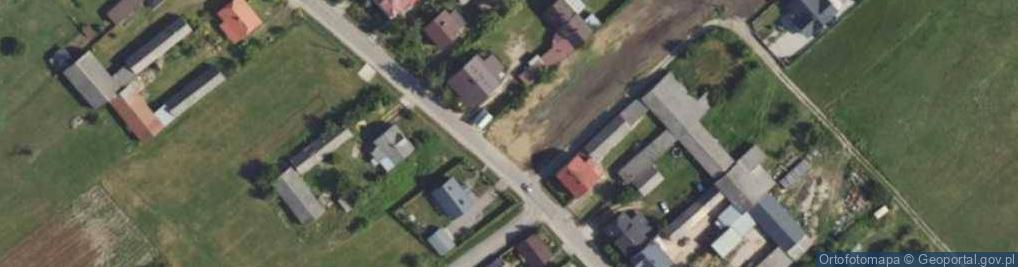 Zdjęcie satelitarne Kapliczka, Figura Świętych, Krzyż