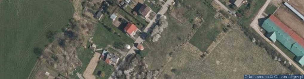Zdjęcie satelitarne Kapliczka, Figura Świętych, Krzyż