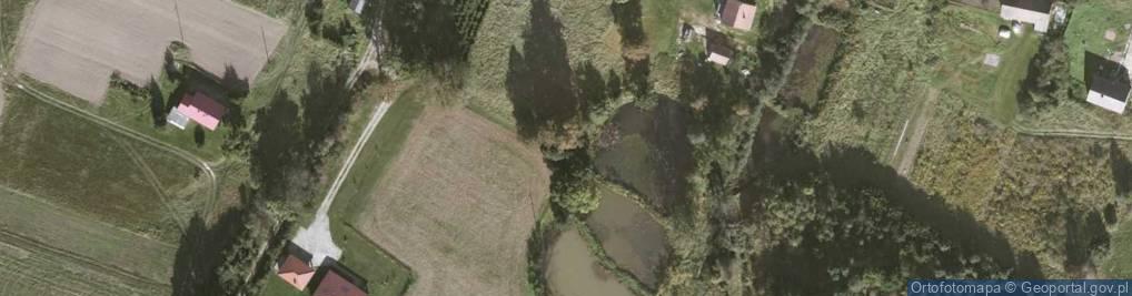 Zdjęcie satelitarne Kapliczka, Figura Świętych, Krzyż