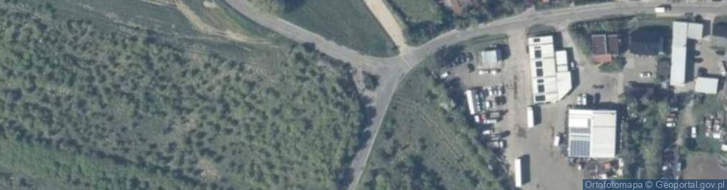 Zdjęcie satelitarne Kapliczka, Figura Świętych, Krzyż