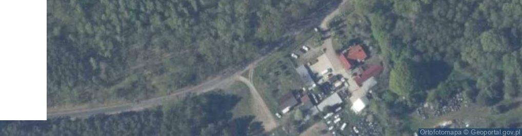 Zdjęcie satelitarne Kapliczka, Figura Świętych, Krzyż