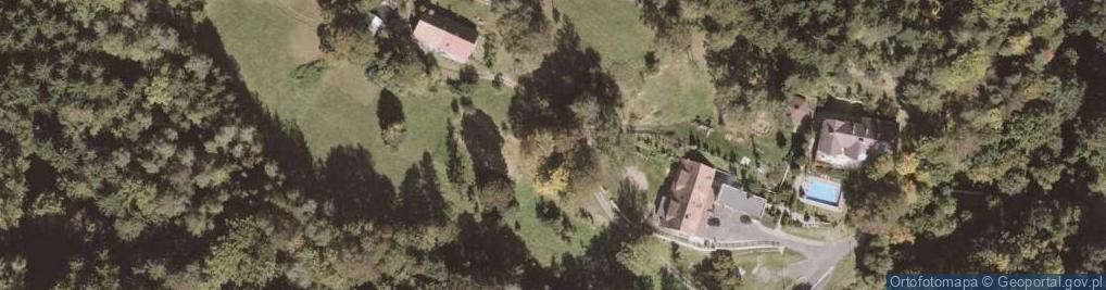 Zdjęcie satelitarne Kapliczka, Figura Świętych, Krzyż