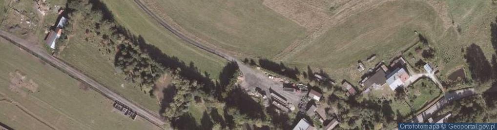 Zdjęcie satelitarne Kapliczka, Figura Świętych, Krzyż
