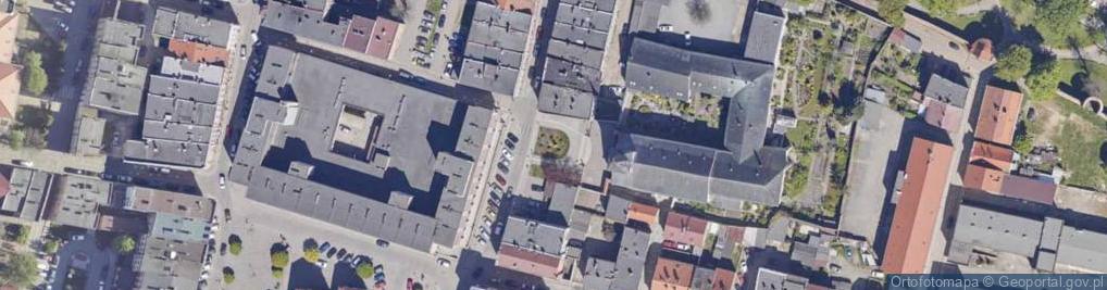 Zdjęcie satelitarne Kapliczka, Figura Świętych, Krzyż