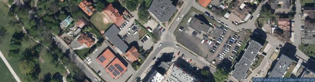 Zdjęcie satelitarne Kapliczka, Figura Świętych, Krzyż