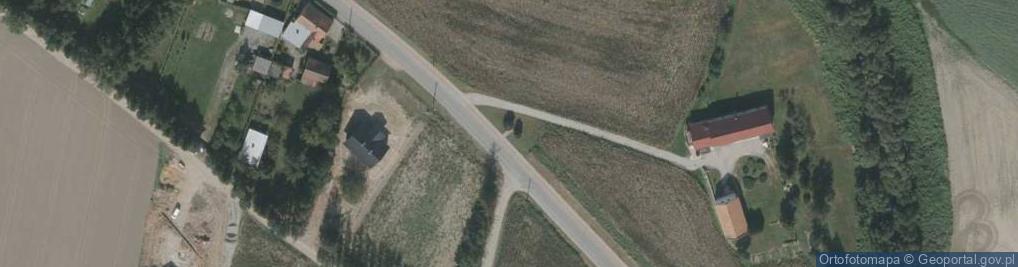 Zdjęcie satelitarne Kapliczka, Figura Świętych, Krzyż