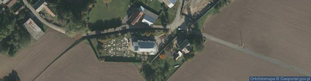 Zdjęcie satelitarne Kapliczka, Figura Świętych, Krzyż