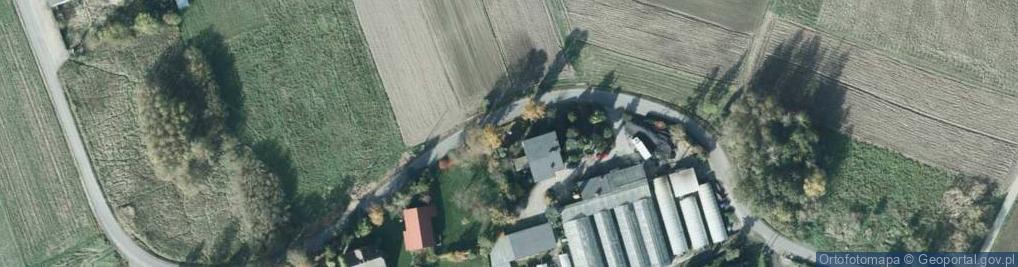 Zdjęcie satelitarne Kapliczka, Figura Świętych, Krzyż