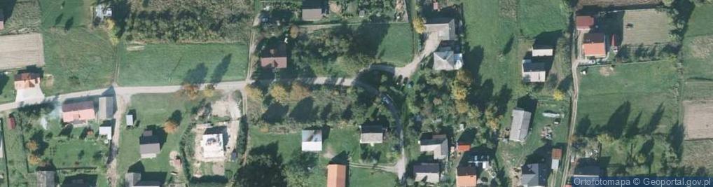 Zdjęcie satelitarne Kapliczka, Figura Świętych, Krzyż