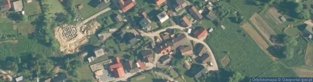 Zdjęcie satelitarne Kapliczka, Figura Świętych, Krzyż