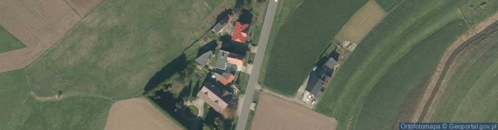 Zdjęcie satelitarne Kapliczka, Figura Świętych, Krzyż