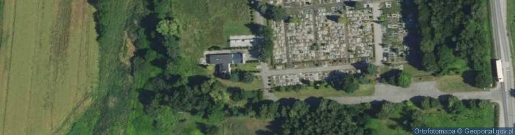 Zdjęcie satelitarne Kapliczka, Figura Świętych, Krzyż