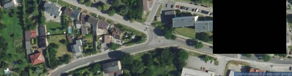 Zdjęcie satelitarne Kapliczka, Figura Świętych, Krzyż