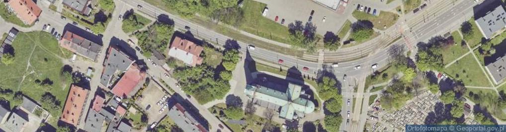 Zdjęcie satelitarne Kapliczka, Figura Świętych, Krzyż