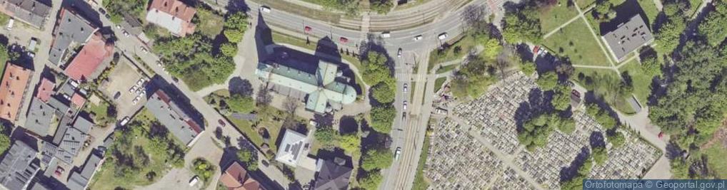 Zdjęcie satelitarne Kapliczka, Figura Świętych, Krzyż