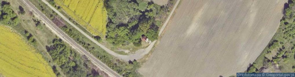 Zdjęcie satelitarne Kapliczka, Figura Świętych, Krzyż