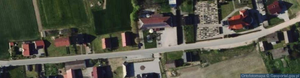 Zdjęcie satelitarne Kapliczka, Figura Świętych, Krzyż