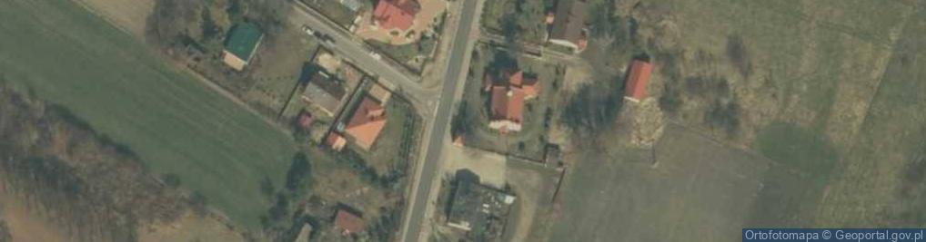 Zdjęcie satelitarne Kapliczka, Figura Świętych, Krzyż