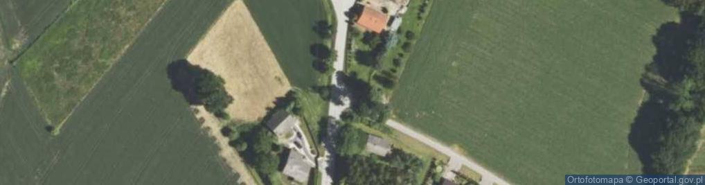 Zdjęcie satelitarne Kapliczka, Figura Świętych, Krzyż