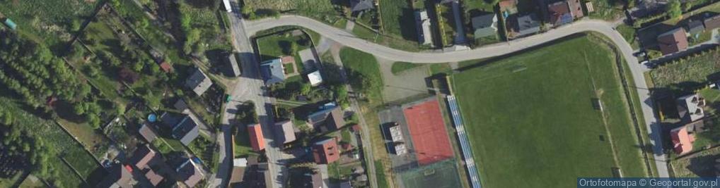 Zdjęcie satelitarne Kapliczka, Figura Świętych, Krzyż