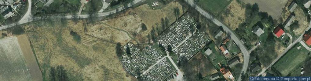 Zdjęcie satelitarne Kapliczka, Figura Świętych, Krzyż