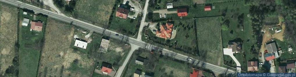 Zdjęcie satelitarne Kapliczka, Figura Świętych, Krzyż