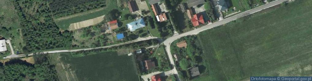 Zdjęcie satelitarne Kapliczka, Figura Świętych, Krzyż